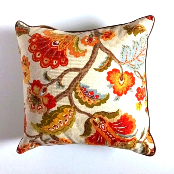 NEEDLEPOINT Tapestry Designer Pillows in Duck Feather Down Inserts - Picture 2 of 12